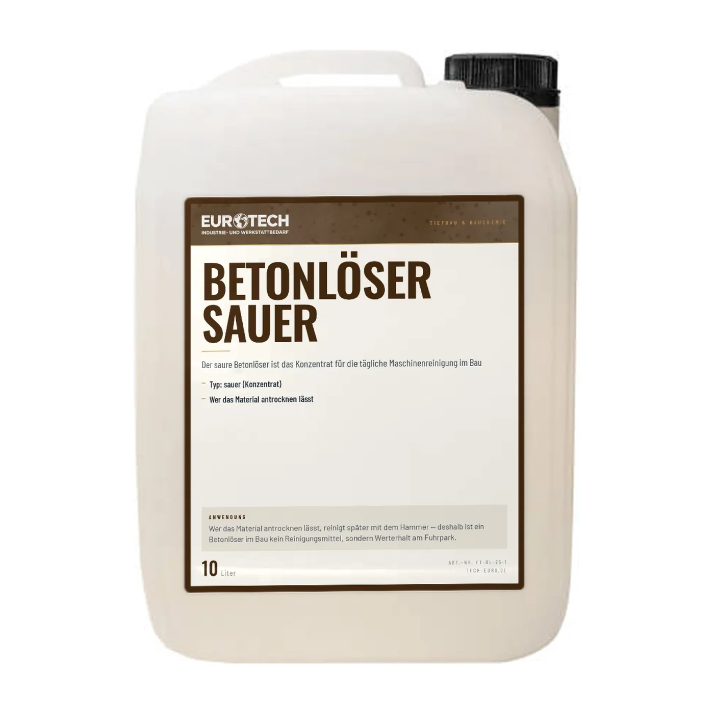EUROTECH Betonlöser sauer