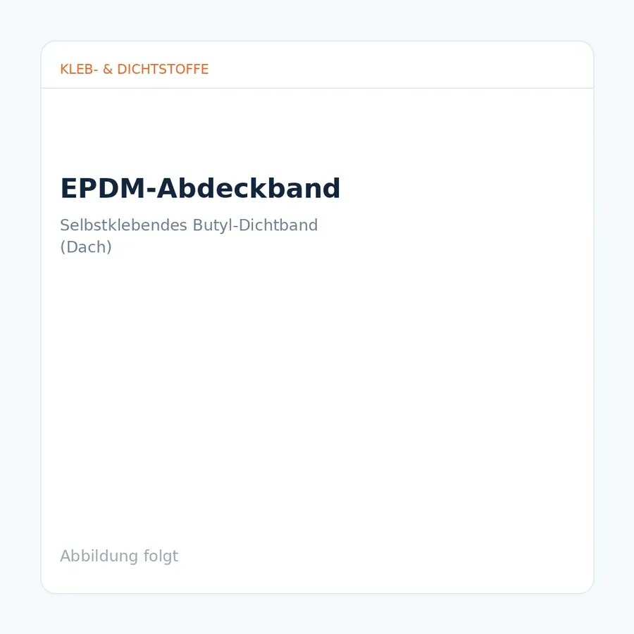EUROTECH EPDM-Abdeckband