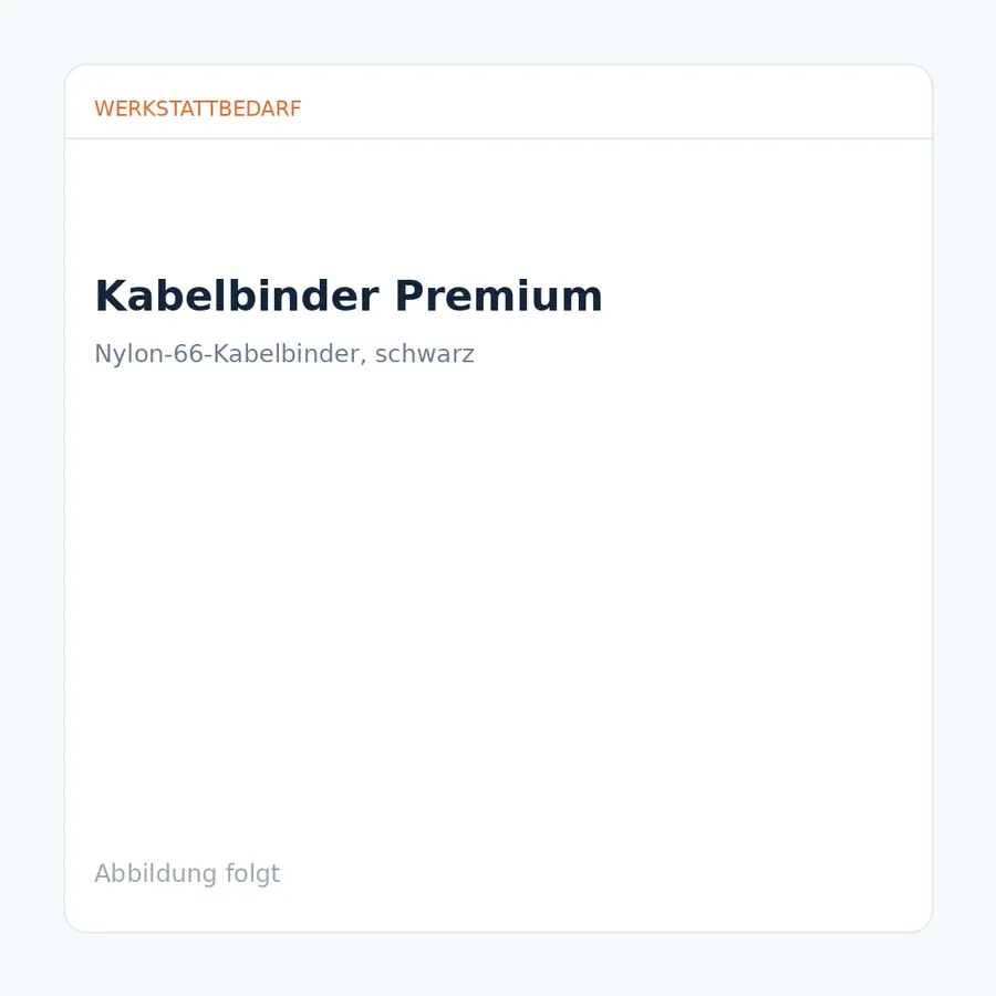 EUROTECH Kabelbinder Premium