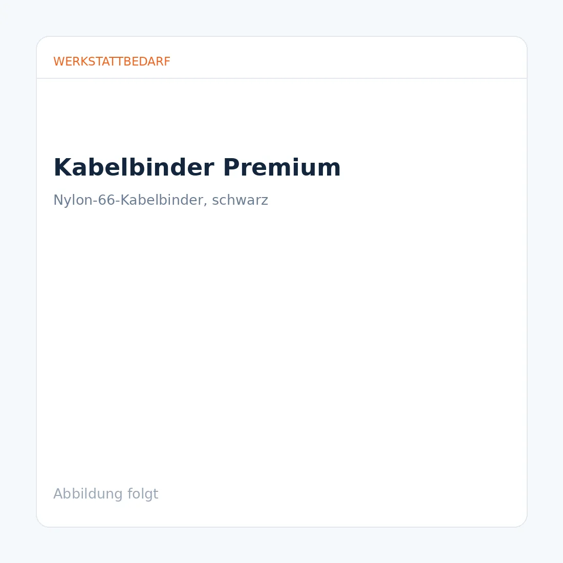EUROTECH Kabelbinder Premium