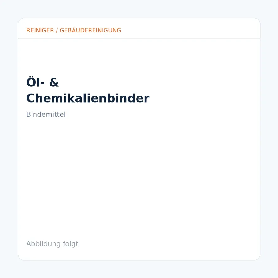 EUROTECH Öl- & Chemikalienbinder