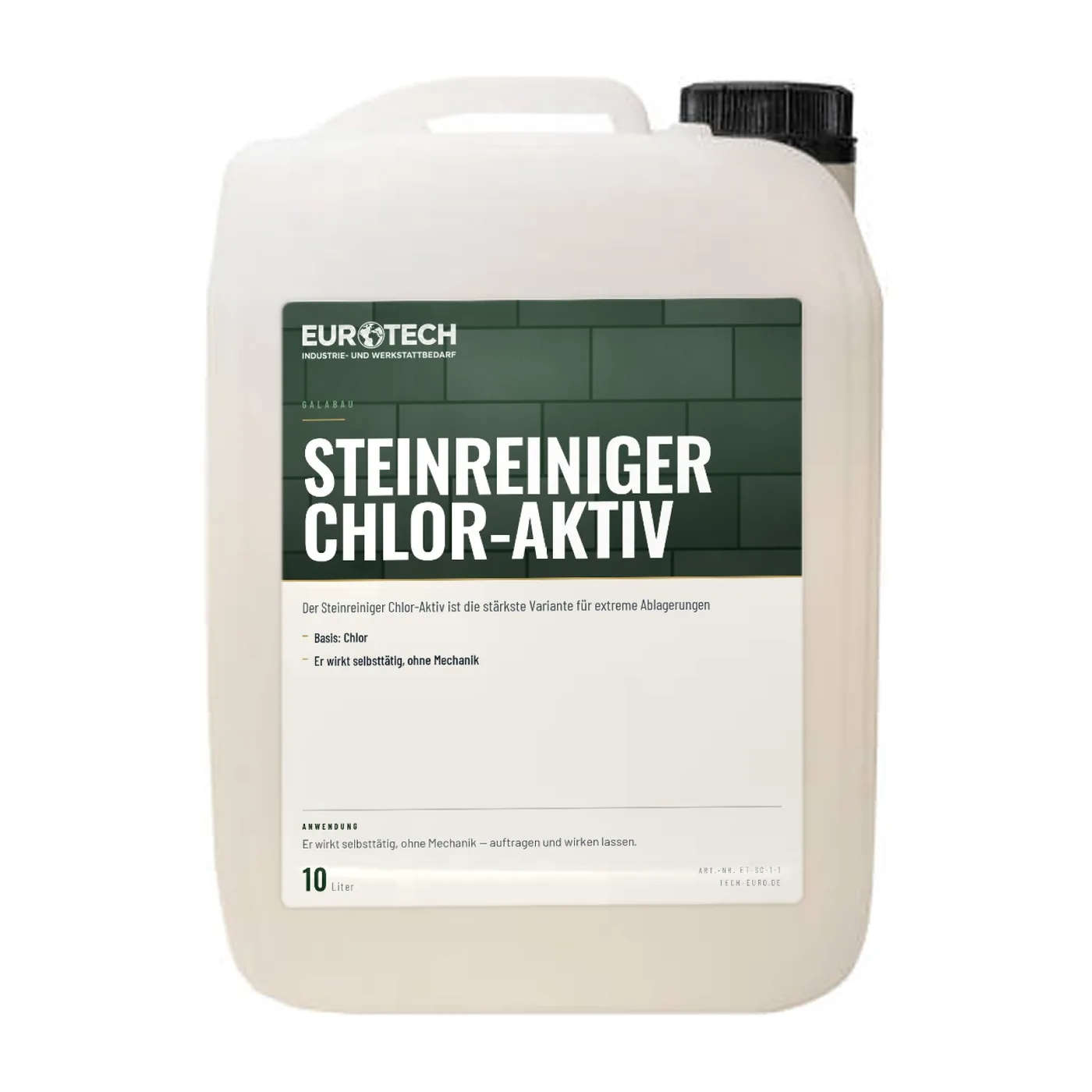 EUROTECH Steinreiniger Chlor-Aktiv