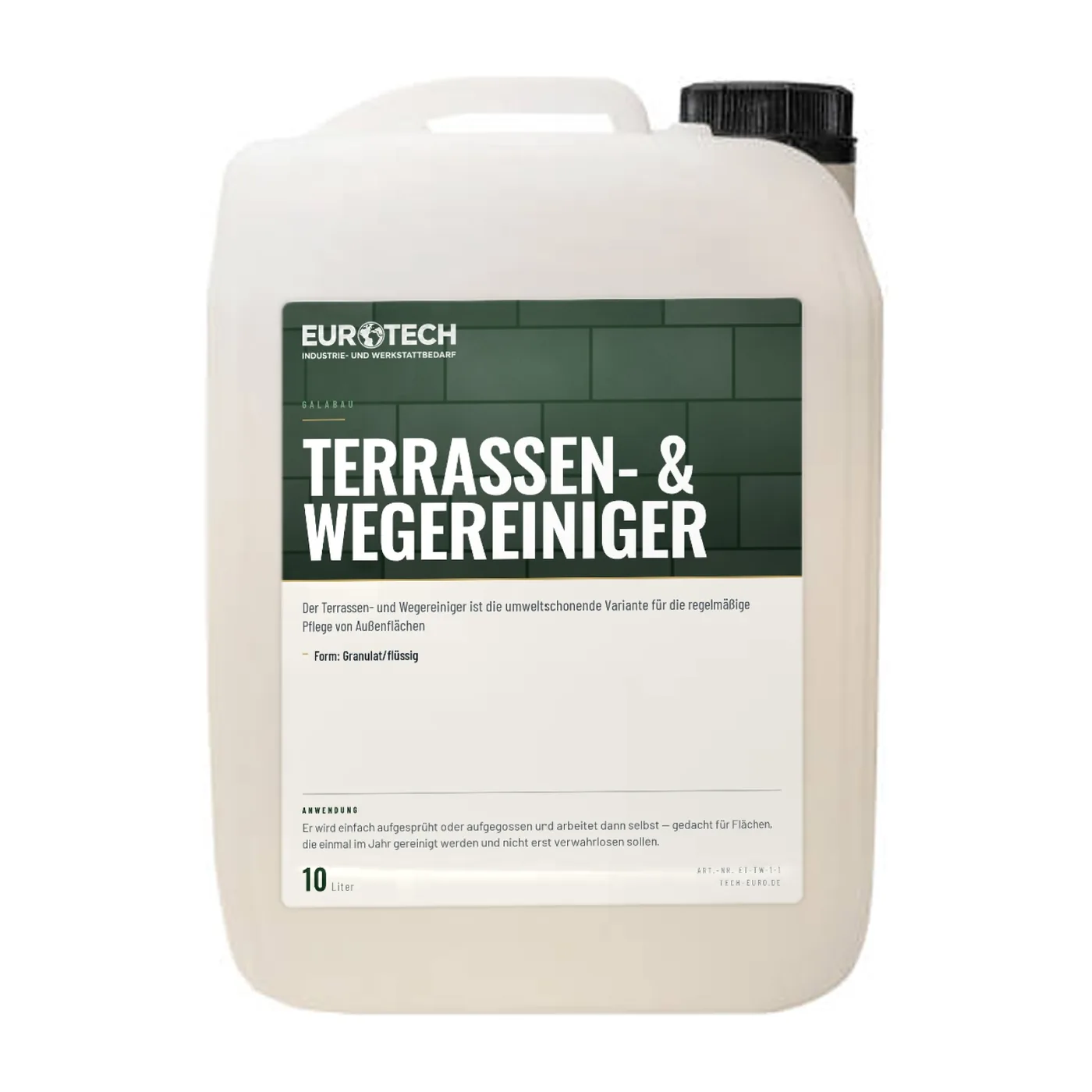 EUROTECH Terrassen- & Wegereiniger