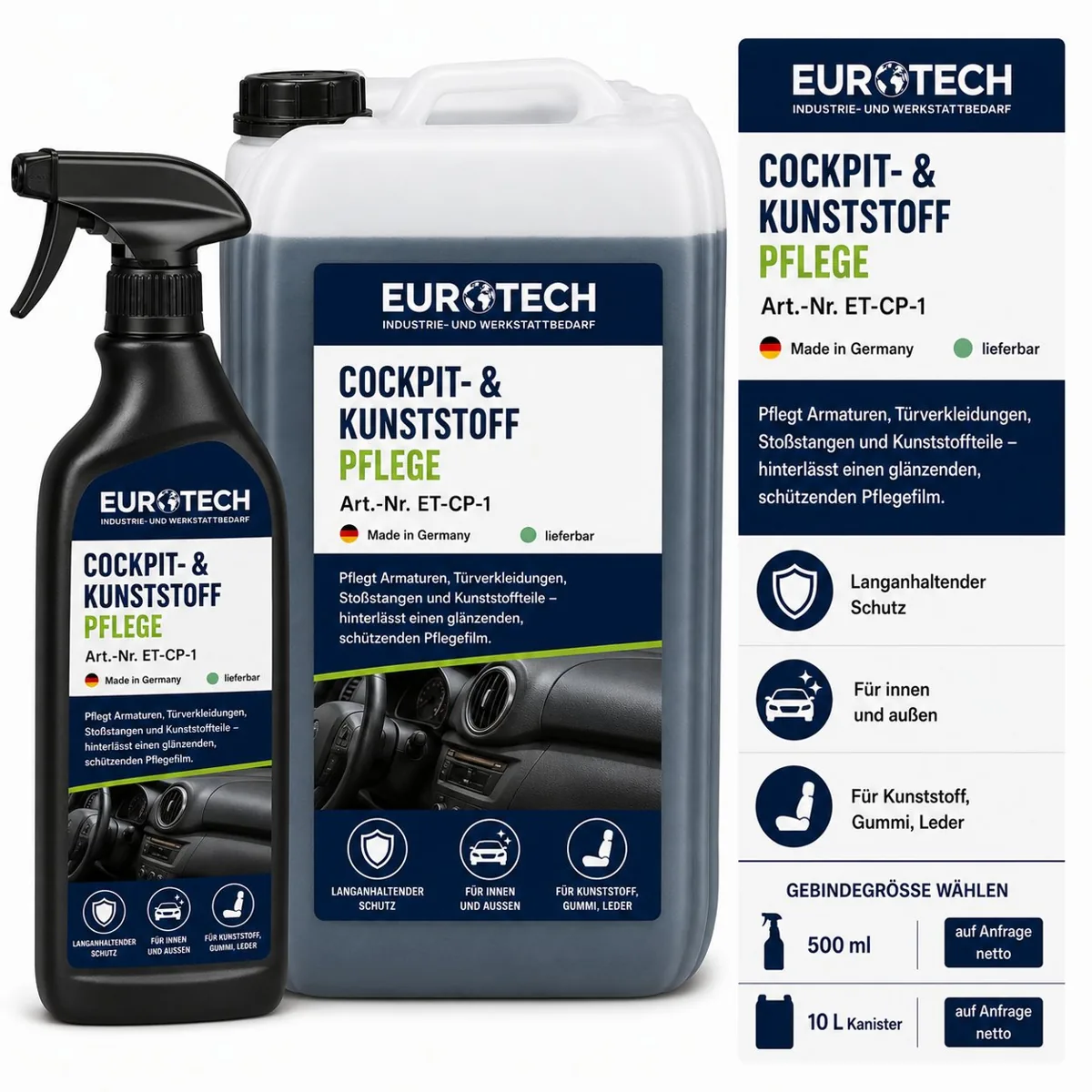 EUROTECH Cockpit- & Kunststoffpflege