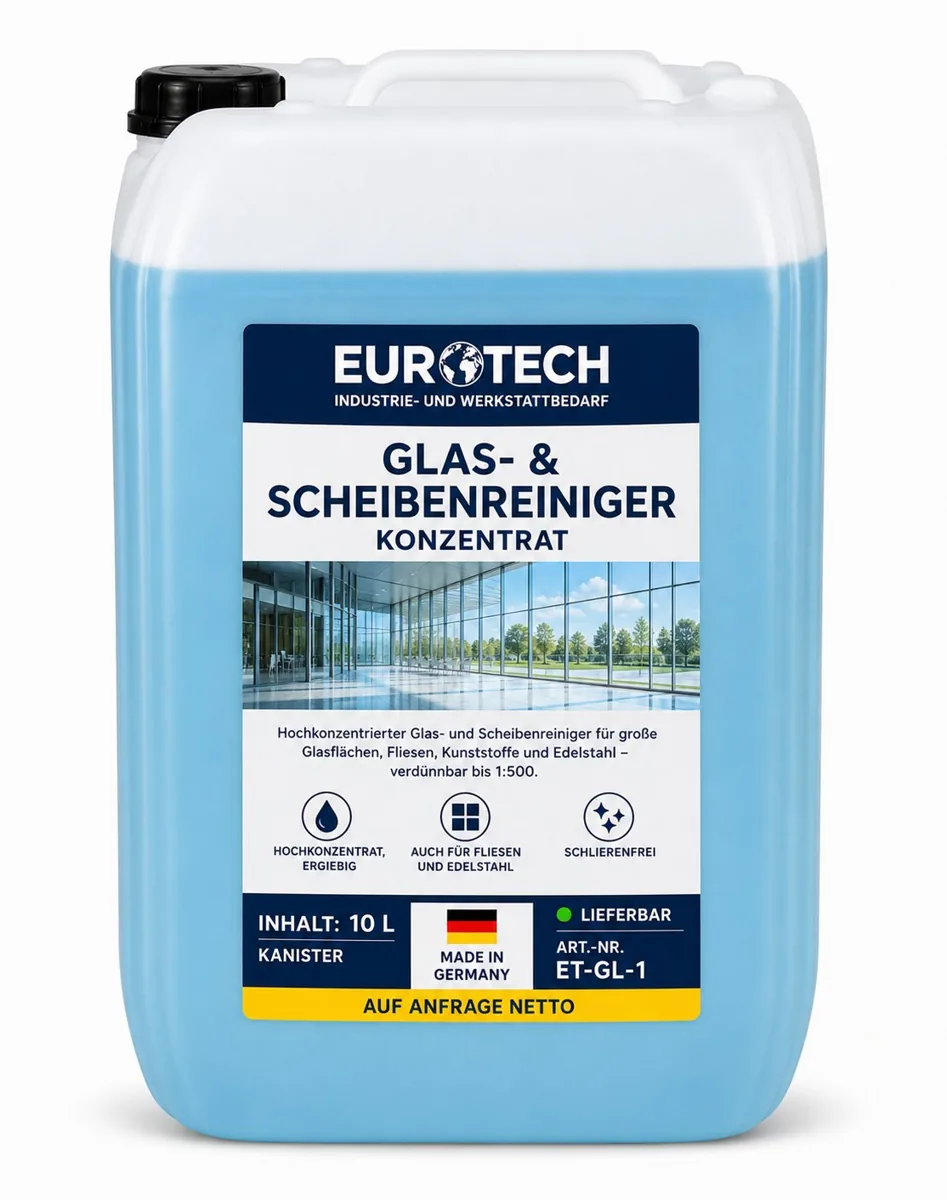 EUROTECH Glas- & Scheibenreiniger Konzentrat