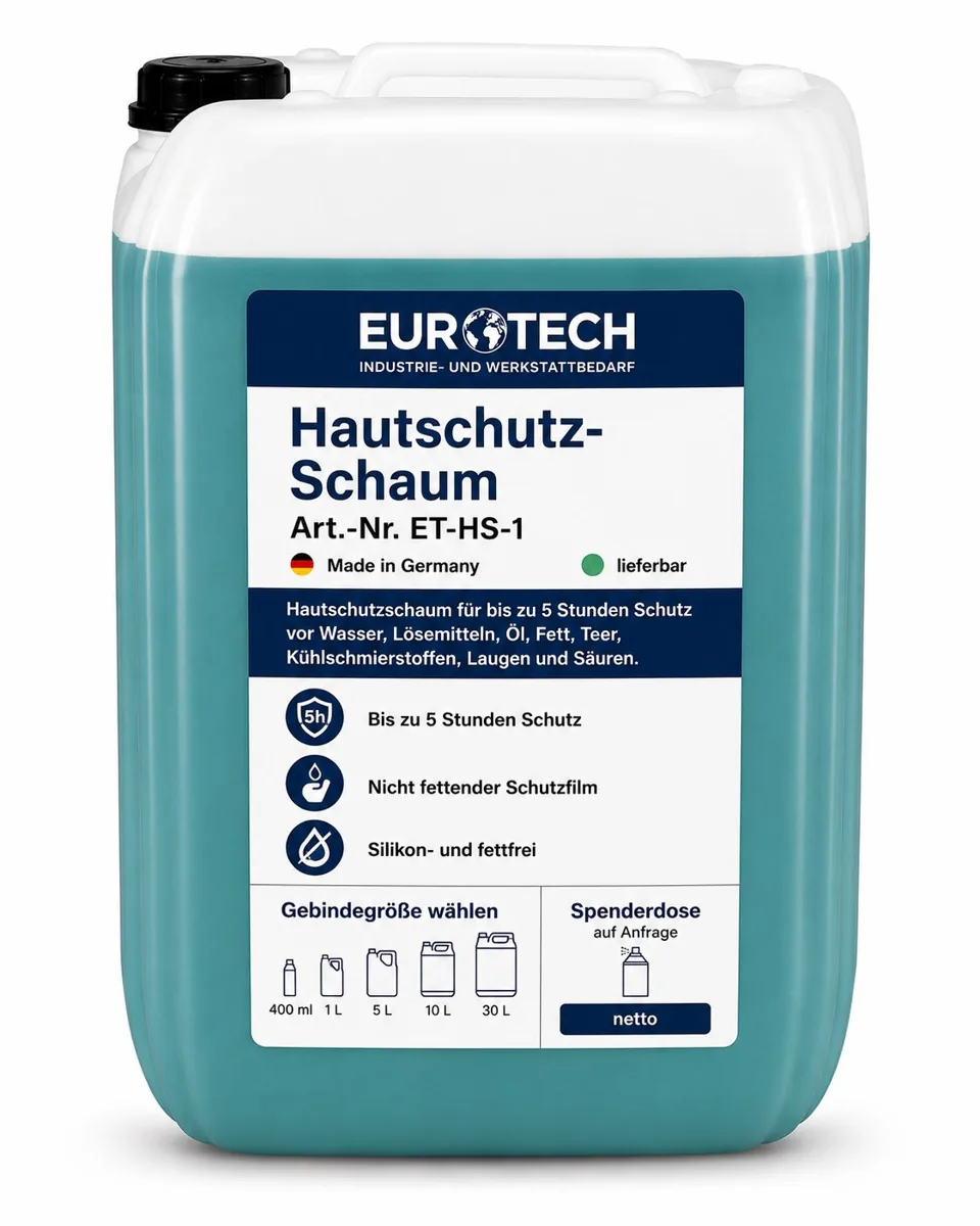 EUROTECH Hautschutz-Schaum