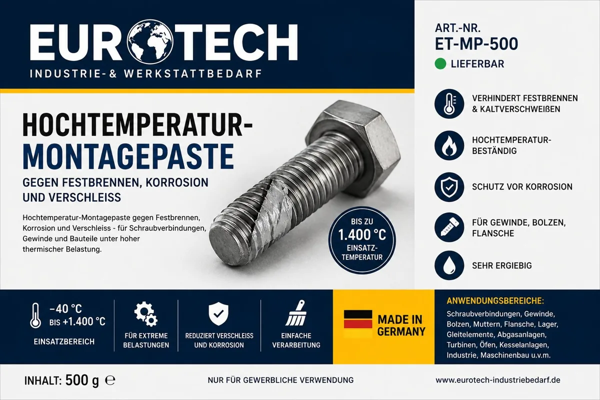 EUROTECH Hochtemperatur-Montagepaste