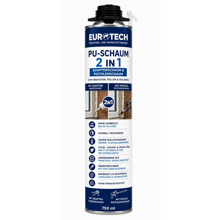 EUROTECH PU-Schaum 2 in 1