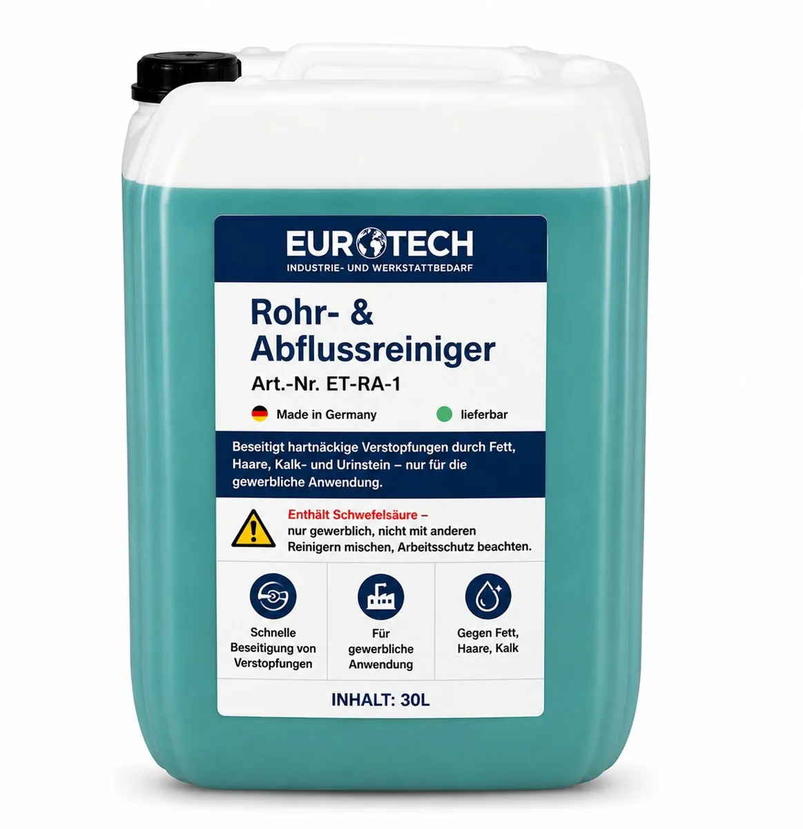 EUROTECH Rohr- & Abflussreiniger