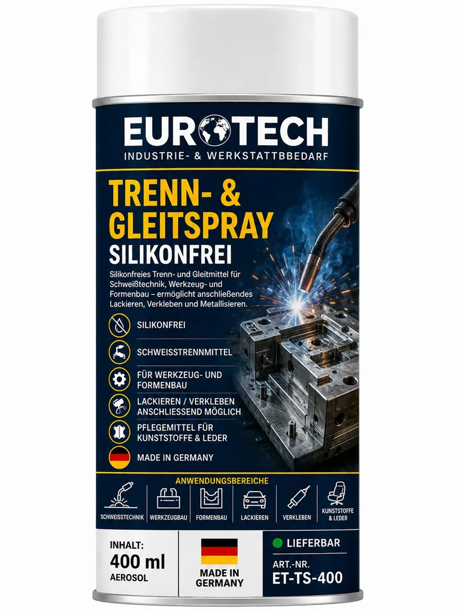 EUROTECH Trenn- & Gleitspray silikonfrei